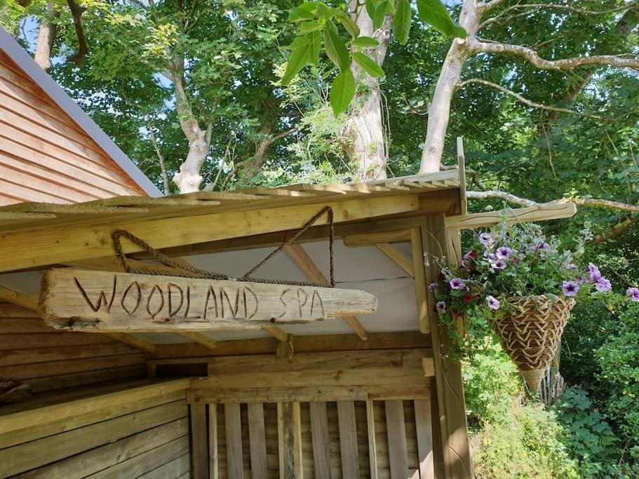 The Potting Shed Near Tenby, 100" Projector, Four Poster Bed, On-Site Hot Tub Access Via Spa Pack, Breakfast Zewnętrze zdjęcie
